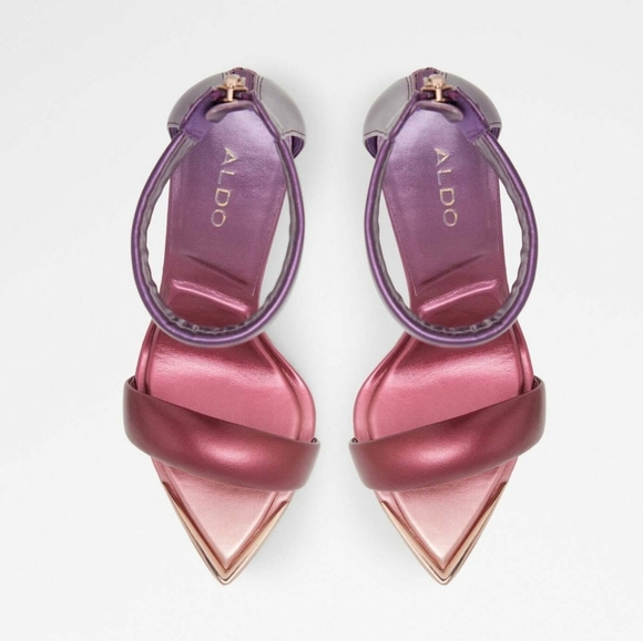 NEW ALDO HEEL SANDALS SZ 5 - Picture 6 of 6
